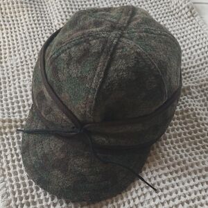 Camouflage Wool Cap